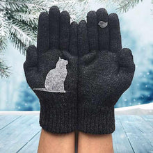 Laden Sie das Bild in den Galerie-Viewer, Handschuhe aus Baumwolle im Katzenstil
