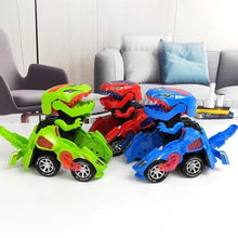 Laden Sie das Bild in den Galerie-Viewer, Transformieren Dinosaurier LED Auto (zufÀllige Farbe)