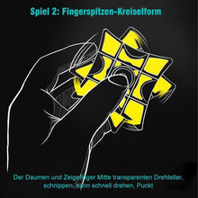 Laden Sie das Bild in den Galerie-Viewer, 2-in-1 Finger-Zauberwürfel & Fidget Spinner