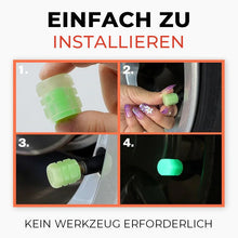 Laden Sie das Bild in den Galerie-Viewer, Universelle Ventilkappen Für Autoreifen, 4 Stück
