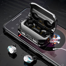 Laden Sie das Bild in den Galerie-Viewer, Kabellose Bluetooth-Kopfhörer mit Geräuschunterdrückung und geringer Latenz