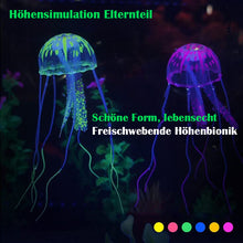 Laden Sie das Bild in den Galerie-Viewer, Aquarienlandschaftssimulation transparente fluoreszierende Quallendekoration