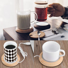 Laden Sie das Bild in den Galerie-Viewer, BEQUEE USB Getränkewärmer Elektrischer Untersetzer Wärmer für Büro/Zuhause