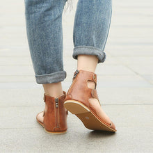 Laden Sie das Bild in den Galerie-Viewer, Bestseller & Beste Empfehlungen Damen bequeme Sandale mit Niete