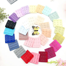 Laden Sie das Bild in den Galerie-Viewer, 3 Haken / 4 Haken BH-Bügelverlängerungen, 10 Stücke / Packung