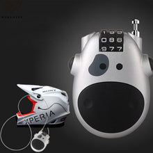 Laden Sie das Bild in den Galerie-Viewer, Tragbares diebstahlsicheres teleskopisches Drahtschloss