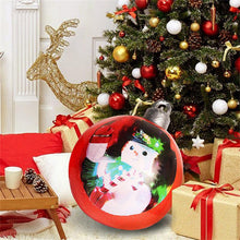 Laden Sie das Bild in den Galerie-Viewer, Aufblasbarer Weihnachtsball im Freien dekoriert