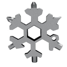 Laden Sie das Bild in den Galerie-Viewer, 18-in-1 Edelstahl Schneeflocken Multi-tool