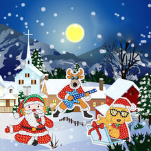 Laden Sie das Bild in den Galerie-Viewer, Weihnachten Diamant Gemälde Aufkleber Kit