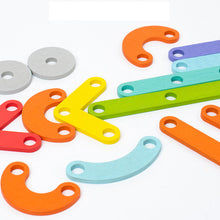 Laden Sie das Bild in den Galerie-Viewer, Montessori-Steckbrettpuzzle