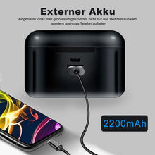 Laden Sie das Bild in den Galerie-Viewer, 2-in1 Bluetooth-Headset & Externer Akku