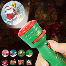 Laden Sie das Bild in den Galerie-Viewer, Weihnachten Leuchtende Taschenlampe-Projektorlampe