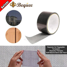 Laden Sie das Bild in den Galerie-Viewer, Bequee Reparatur für Fliegergitter, Terrassetür, Reparatur Fiberglas Stoff Masche Band oder Patch