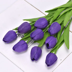 Künstliche Tulpenblumen für den Außenbereich (7 Stück)