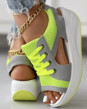 Laden Sie das Bild in den Galerie-Viewer, Sportliche Freizeitschuhe für Damen mit dicker Sohle
