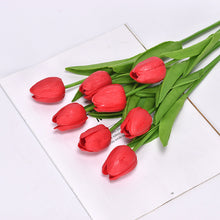 Laden Sie das Bild in den Galerie-Viewer, Künstliche Tulpenblumen für den Außenbereich (7 Stück)
