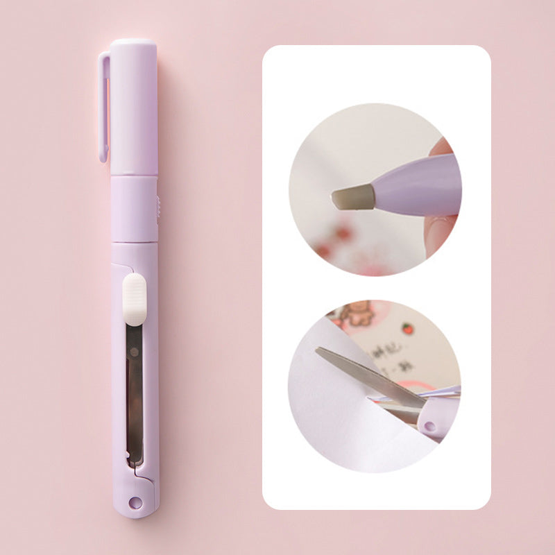 Faltbarer Mini-Scheren-Keramikstift