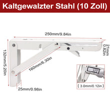Laden Sie das Bild in den Galerie-Viewer, Dreieckige Trennwandklammer aus Edelstahl
