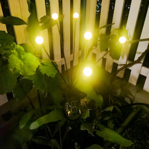 🎅FRÜHER WEIHNACHTSVERKAUF🔥Solar Garten LED Glühwürmchen Steckleuchte