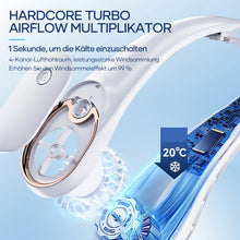 Laden Sie das Bild in den Galerie-Viewer, Tragbarer Starkwindventilator
