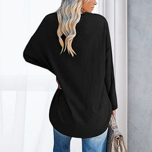 Laden Sie das Bild in den Galerie-Viewer, 🔥 Sommerspecial 🔥Damen Lockeres Langärmeliges Modisches T-Shirt mit V-Ausschnitt
