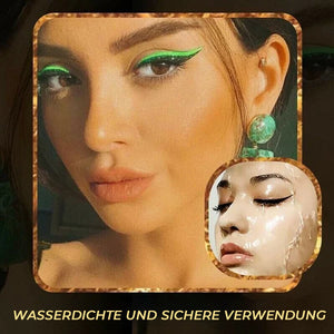 Wasserdichter Wiederverwendbarer Eyeliner und Wimpernaufkleber