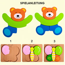 Laden Sie das Bild in den Galerie-Viewer, 3D-Tierpuzzle
