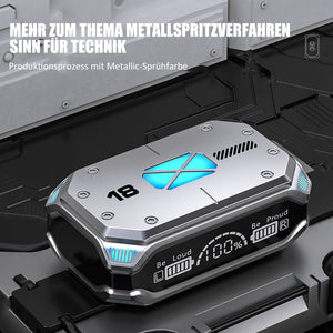 Kabellose Bluetooth-Kopfhörer mit Geräuschunterdrückung und geringer Latenz