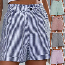 Laden Sie das Bild in den Galerie-Viewer, Locker lässige gestreifte Shorts
