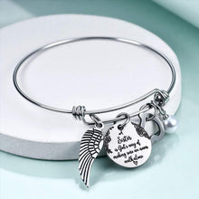 Laden Sie das Bild in den Galerie-Viewer, Gehe niemals allein - Schwestern Armband
