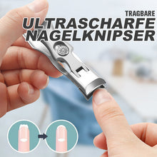 Laden Sie das Bild in den Galerie-Viewer, Tragbare Ultrascharfe Nagelknipser
