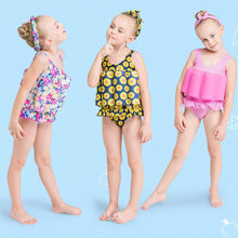 Laden Sie das Bild in den Galerie-Viewer, Badeanzug mit Schwimmhilfe für Kinder
