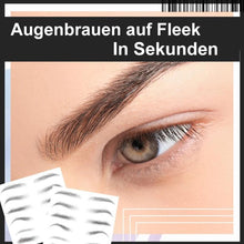 Laden Sie das Bild in den Galerie-Viewer, 4D Haarähnliche authentische Augenbrauen (2 Stück)
