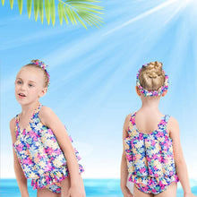 Laden Sie das Bild in den Galerie-Viewer, Badeanzug mit Schwimmhilfe für Kinder
