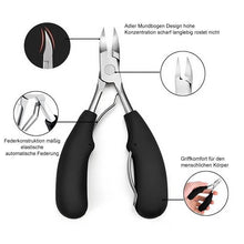 Laden Sie das Bild in den Galerie-Viewer, 304 Edelstahl Nagelknipser-Set, Vorbeugung von Paronychie, Pilzinfektion
