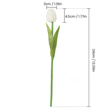 Laden Sie das Bild in den Galerie-Viewer, Künstliche Tulpenblumen für den Außenbereich (7 Stück)
