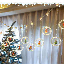 Laden Sie das Bild in den Galerie-Viewer, (🎅Vorzeitiger Weihnachtsverkauf - Sparen Sie 50% RABATT🎅) Weihnachts Vorhang Lichterkette
