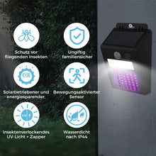 Laden Sie das Bild in den Galerie-Viewer, Solar Mückenvernichter-Wandlampe
