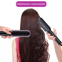 Laden Sie das Bild in den Galerie-Viewer, Professioneller elektrischer Haarglätter und Lockenwickler
