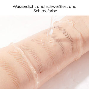 Wasserdichter Augenbrauenstift aus Holz (12 Stück)