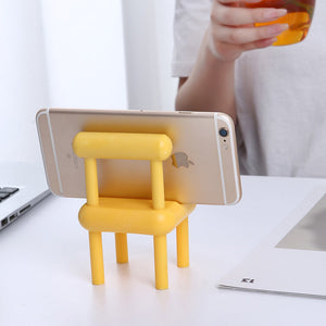 Handyhalter in Stuhlform