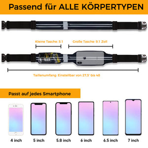 Wasserdichte Laufgürteltasche