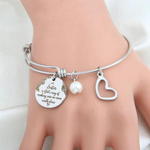 Laden Sie das Bild in den Galerie-Viewer, Gehe niemals allein - Schwestern Armband
