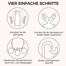 Laden Sie das Bild in den Galerie-Viewer, Elektrische Zahnbürste für Kinder in U-Form
