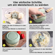 Laden Sie das Bild in den Galerie-Viewer, Mini-Hand-Knoblauchmühle
