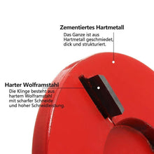 Laden Sie das Bild in den Galerie-Viewer, 3 Oder 6 Zähne Holzschnitzscheibe
