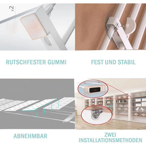 Erweiterbares Garderobenregal