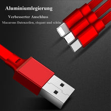 Laden Sie das Bild in den Galerie-Viewer, Bequee 3-1 Einziehbares Ladekabel für IOS, Micro und Type-c
