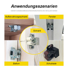 Laden Sie das Bild in den Galerie-Viewer, Klassischer Schranktürverschluss aus Edelstahl
